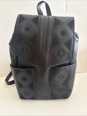 NWT I.N.C International Concept Women’s Embroidered Faux Leather Backpack